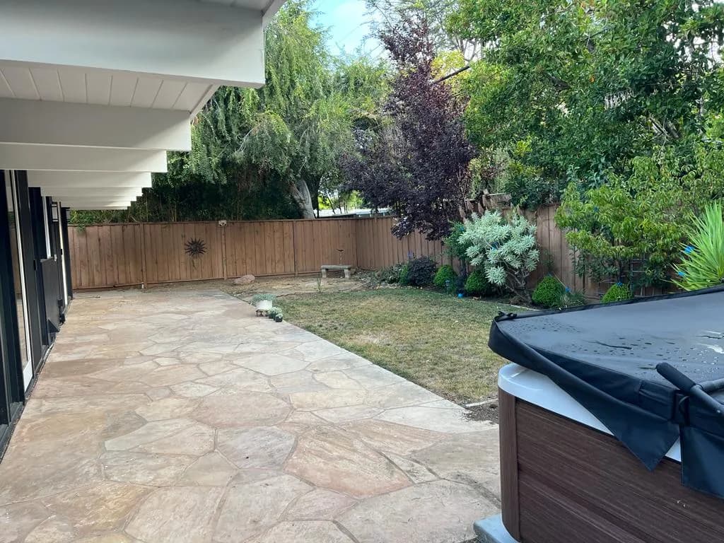 Before: Backyard transformation example
